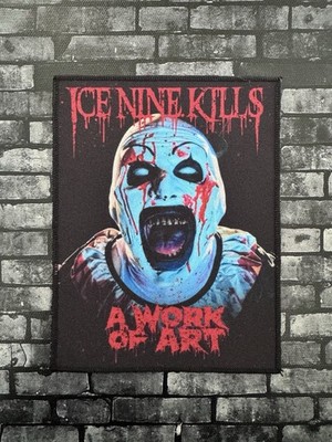 SMALL SEW ON PRINTED PATCH BATTLE JACKET VEST ~ 10.5 x 13.5cm ~ ICE NINE KILLS