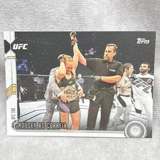 2015 Topps UFC Chronicles Ronda Rousey Bethe Correia Rousey vs Correia #273