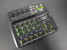 6 Channel Mixer with Bluetooth, USB and Echo