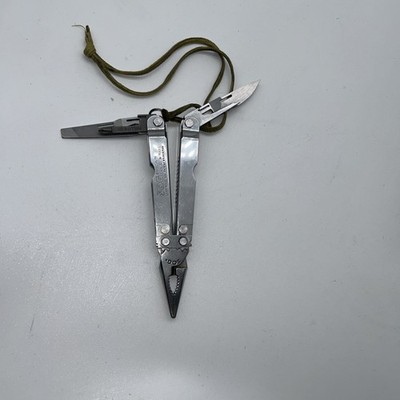 Vintage SOG Power Plier Multi Tool Made In USA Patent Pending Lynwood,WA