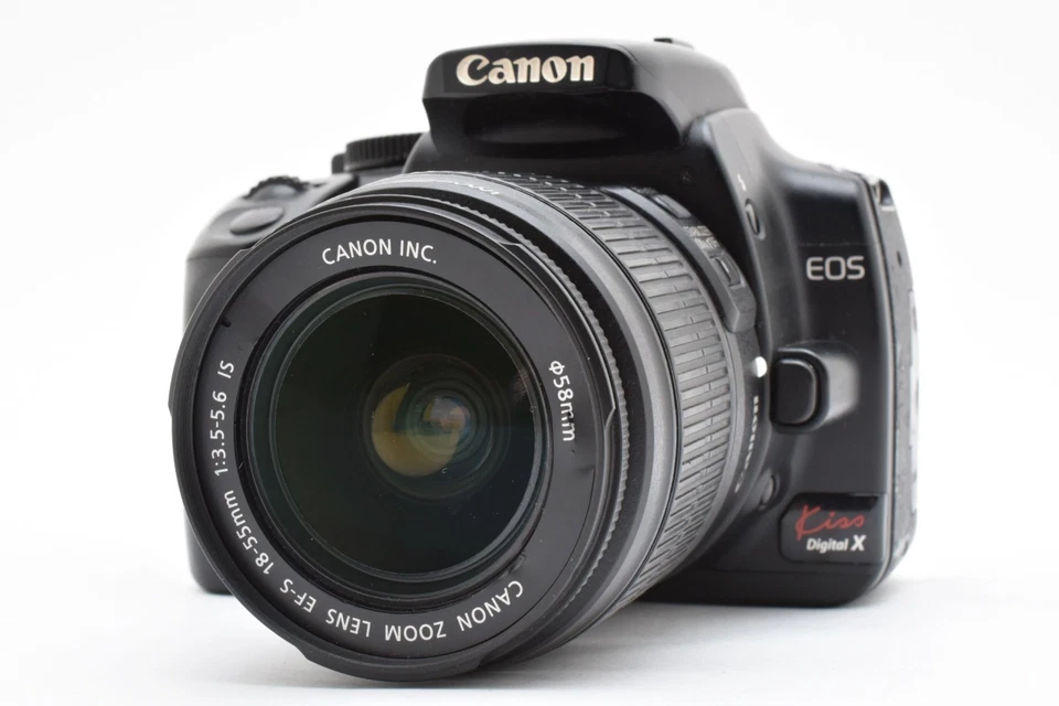 Canon EOS Rebel XTi (400D/Kiss Digital X) DSLR Camera W/18-55mm Lens From Japan - Image 2 of 4