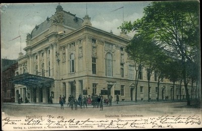 Ak Hamburg Mitte St. Georg, Deutsches Schauspielhaus - 5062864