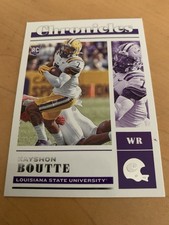2023 CHRONICLES DRAFT PICKS FOOTBALL KAYSHON BOUTTE LSU TIGERS CARDS 17 RC