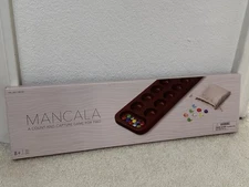 Brand New in Box Mancala by WS Game Company Wood Board A Count-and-Capture Game