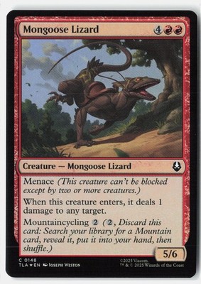 Mongoose Lizard C Foil Avatar: The Last Airbender 148 NM