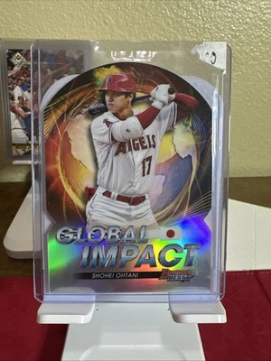 2022 Bowman's Best Global Impact Die-Cuts SHOHEI OHTANI Refractor