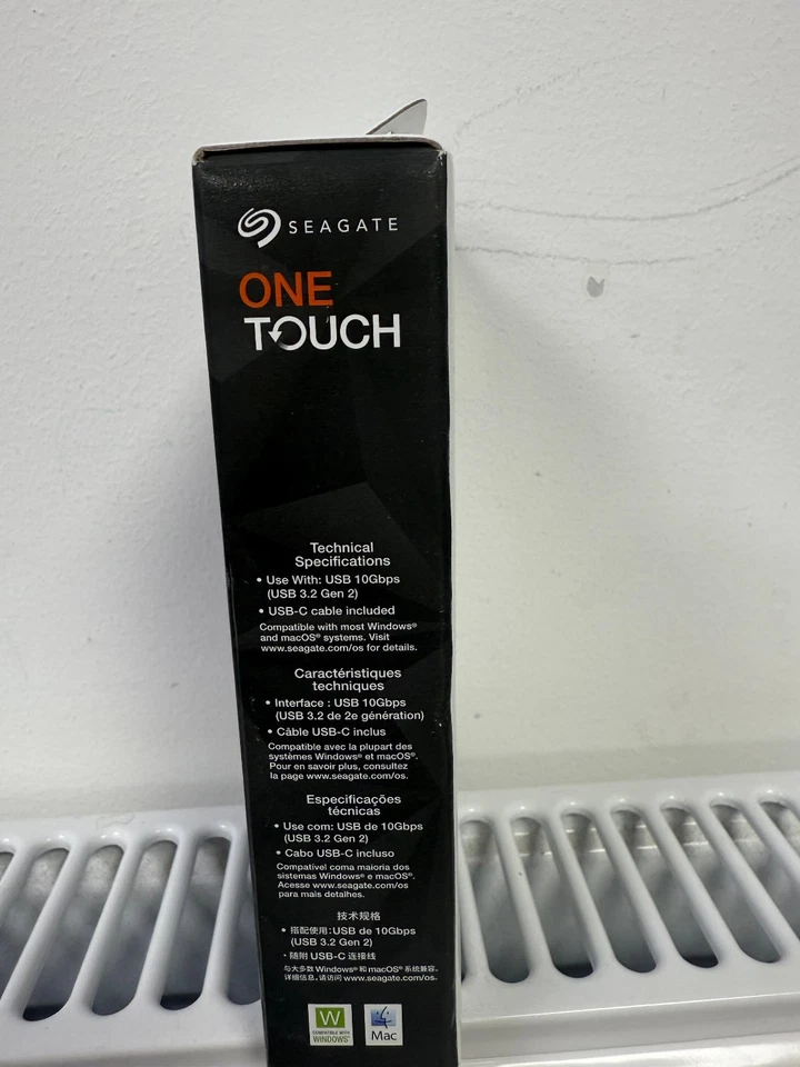 Seagate One Touch External SSD 1TB - Blue USB-C  PC Android  MAC BNIB - Image 3 of 3