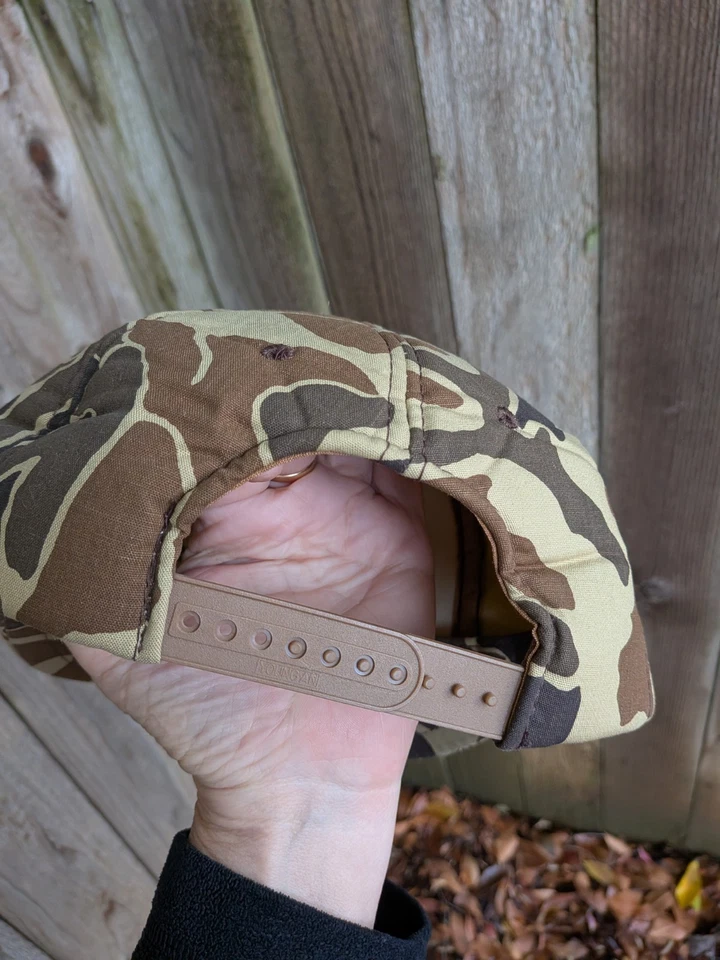 Sombrero de camionero vintage Ducks Unlimited camuflaje Snapback Milpitas California años 80 Foto 4 de 4