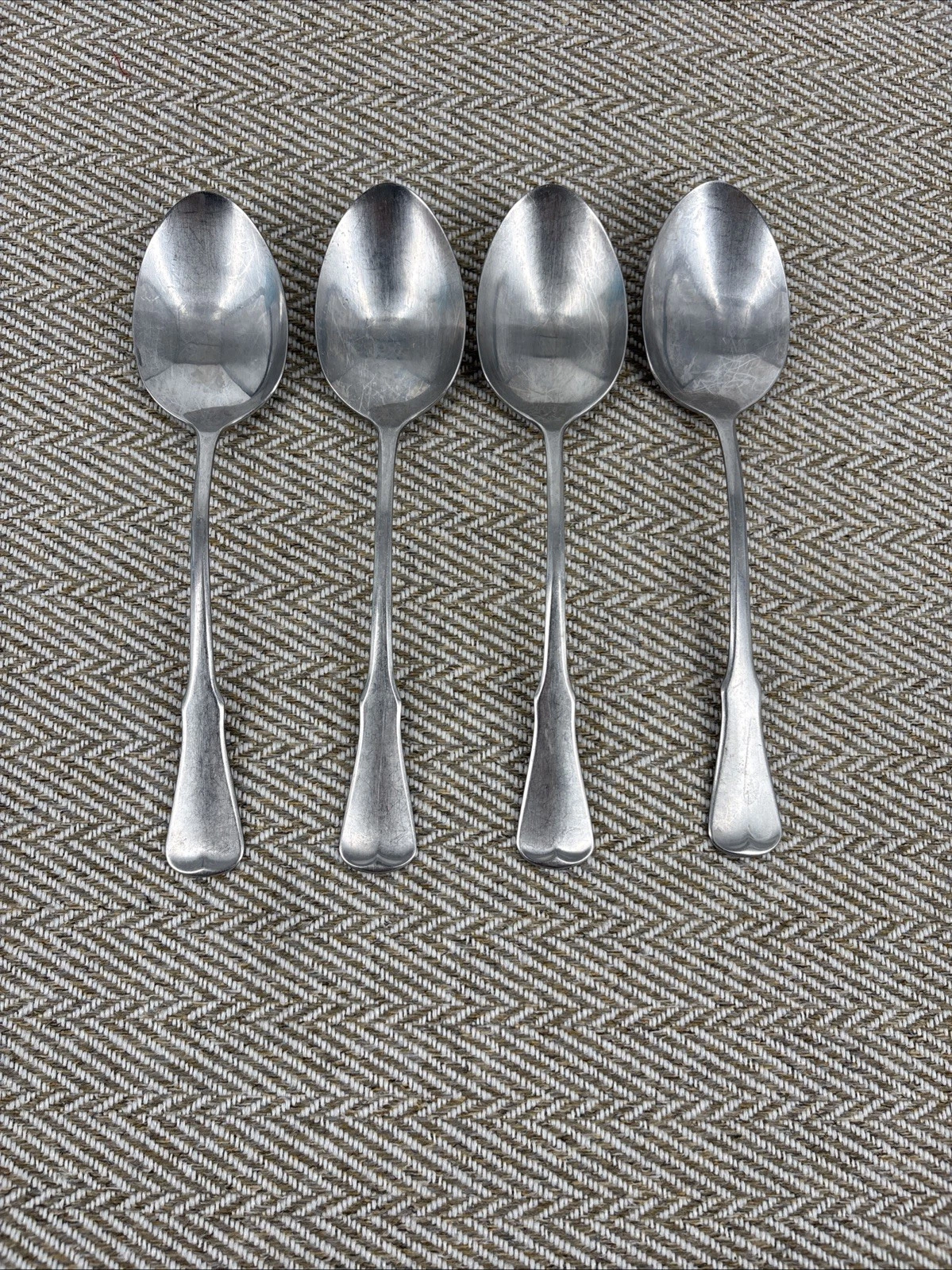 Oneida Patrick Henry Set of 4 Serving Spoons Community Stainless Flatware Lot