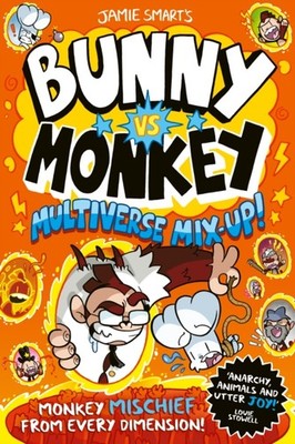 BUNNY VS MONKEY 7 MULTIVERSE MIX UP by Jamie Smart Paperback Self Help Business