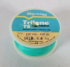 Vintage Berkley Trilene TS Tensiomatic Monofilament Fishing Line 14 LB