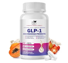 Akkermansia Probiotic Supplement for Women & Men, Natural Prebiotics for Digesti