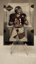 2008 Leaf Limited - Legend Phil Simms #172 Spotlight Silver /99