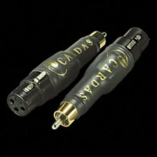 Cardas Audio Female XLR to Male RCA Cable Adapter - Pair