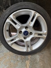 16" FORD FIESTA ZETEC S MK 7 MK 8 5 SPLIT SPOKE 4 STUD ALLOY WHEEL