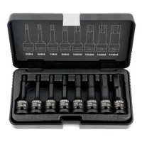 Schlagschrauber Nuss Set 3/8 Zoll Ribe 8-Teilig Aus Cr-Mo Stahl