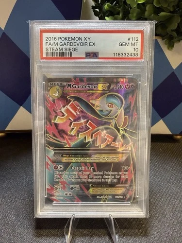 Pokemon XY Steam Siege M Gardevoir EX 112/114, PSA 10