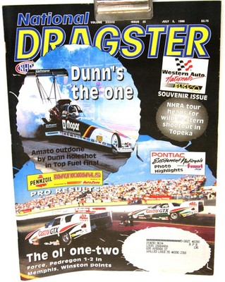 National Dragster	Volume XXXVII NO. 25 July 5, 1996	 3906
