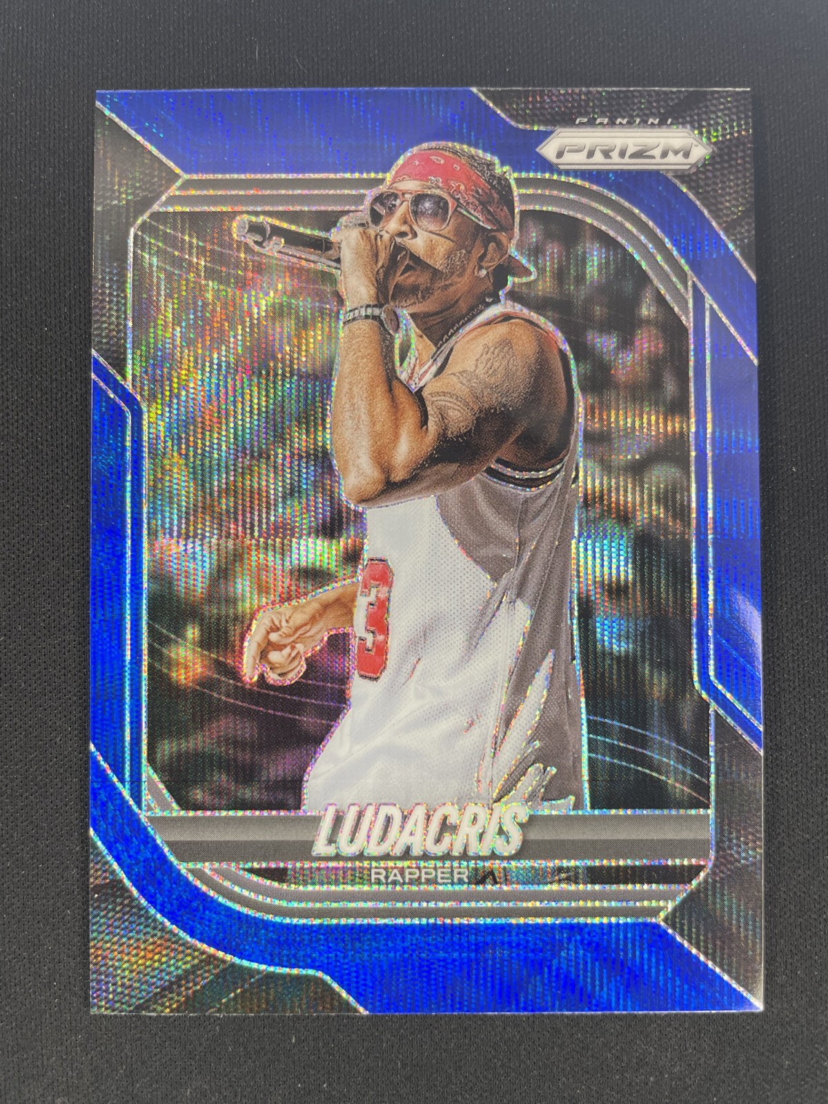 LUDACRIS - 2025-26 Panini Prizm Blue Wave Prizm /249 Rapper #136