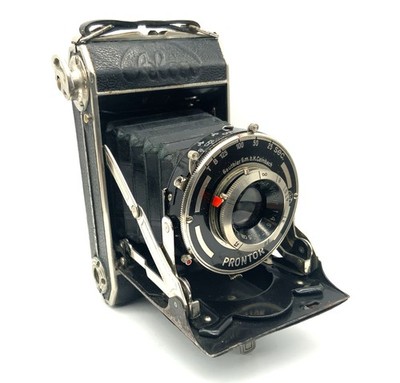 Beier Alca-I Klappkamera mit Victar 75mm 1:4,5 Prontor Analogkamera
