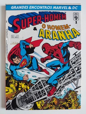 Superman Vs Amazing Spider-Man (1976) Marvel DC Crossover Brazilian Foreign Key