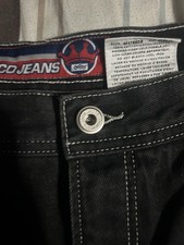 Jnco Big Crown Jeans 36x32 Vintage Y2K Wide Leg Baggy Skater Hip Hop Streetwear