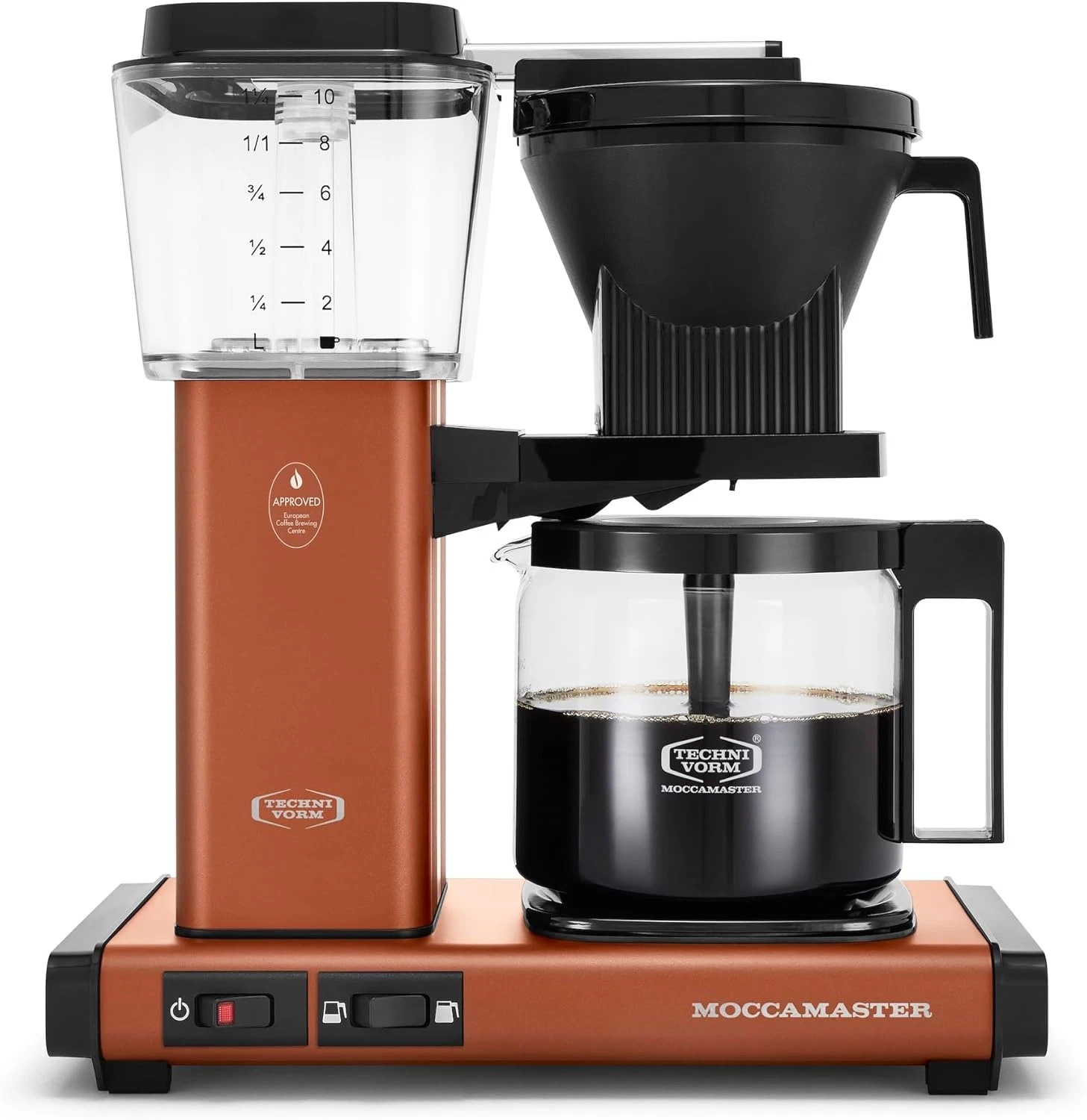 KBGV 10-Cup Terracotta Coffee Maker - Stylish 40 Oz Capacity Brew Machine