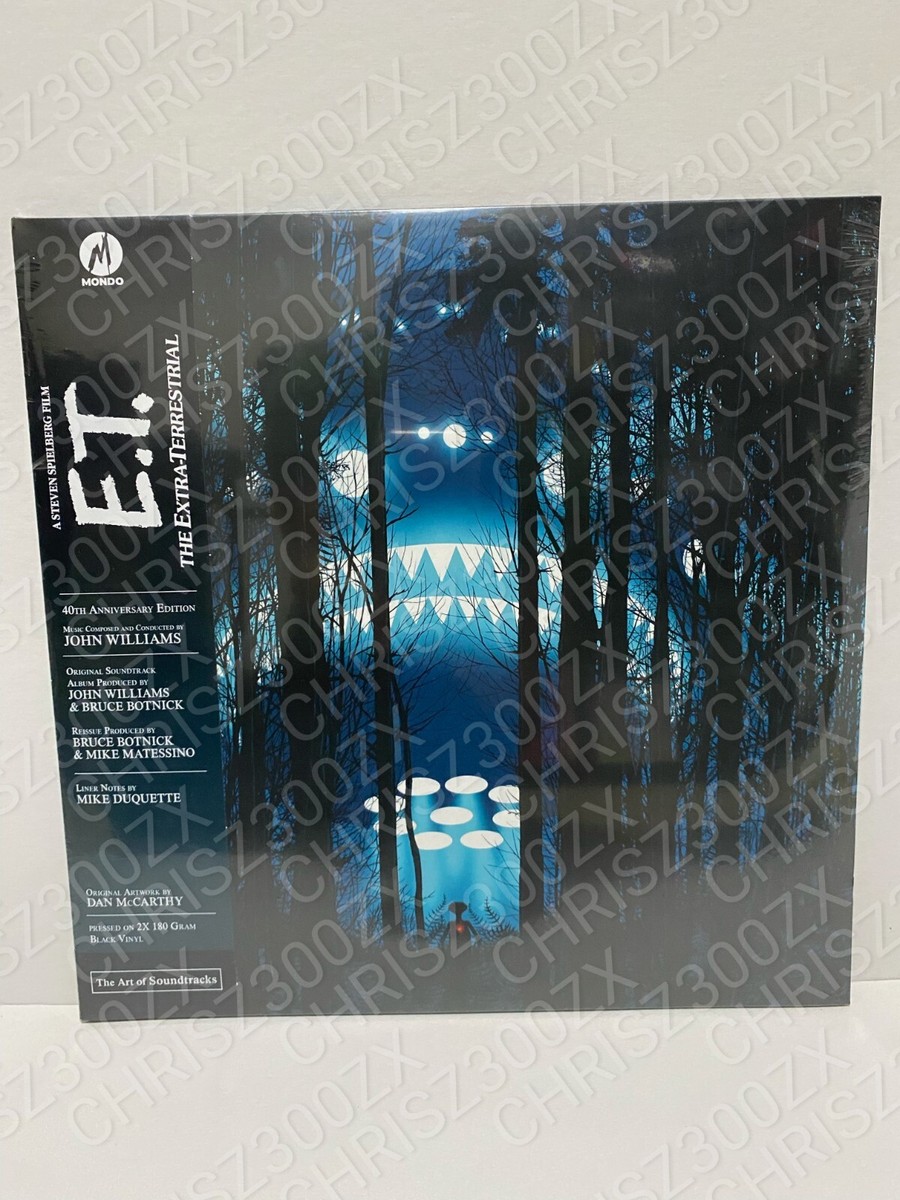 E.T. the Extra-Terrestrial Soundtrack 2 LP Black Vinyl Mondo