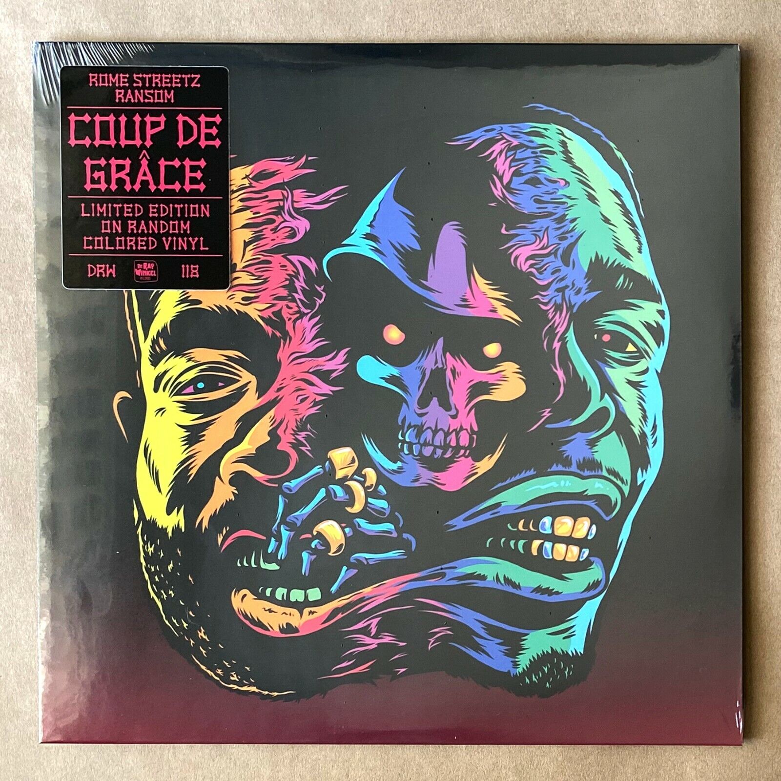 Ransom & Rome Streetz Coup De Grace Random Color Vinyl Record LP Variant Rare