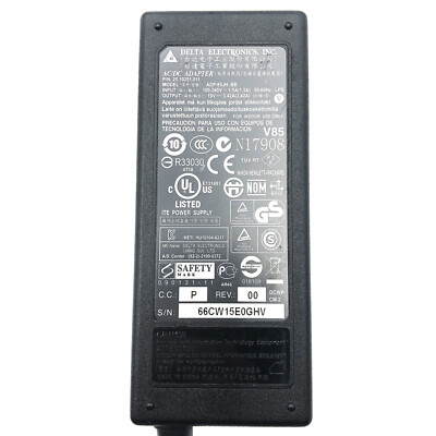 Alimentatore Delta ADP-65JH BB 19V 3.42A 65W Caricabatterie Universale Con Connettore 4.8mm X 1.7mm