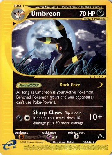 Umbreon 032/144 - Skyridge -  Pokemon - NM