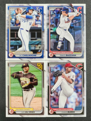 2024 Bowman Draft - PAPER BASE BD-1 to BD-200 You Pick - 2 Card Minimum