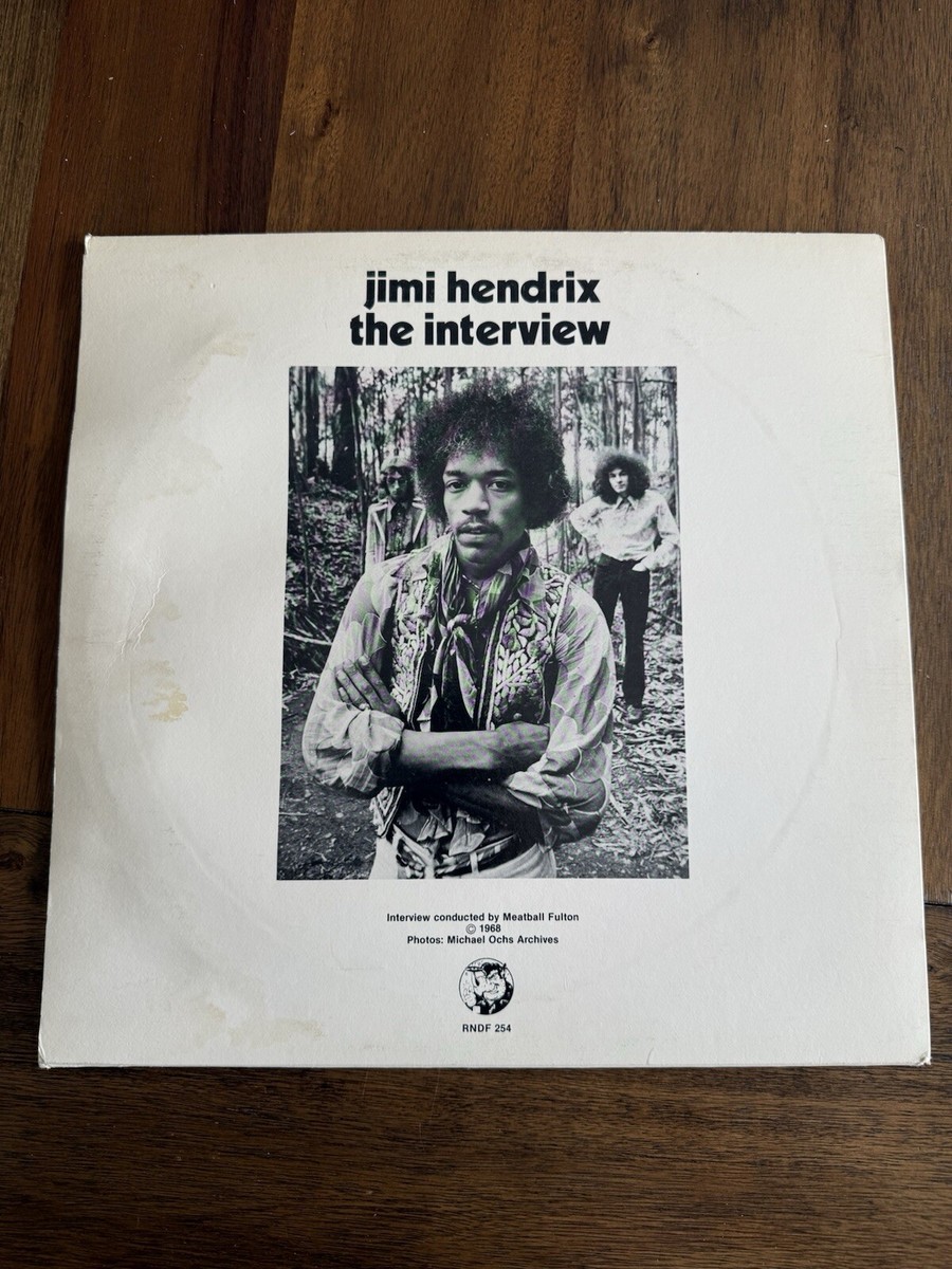 1968 Jimi Hendrix The Interview Meatball Fulton Interview Picture