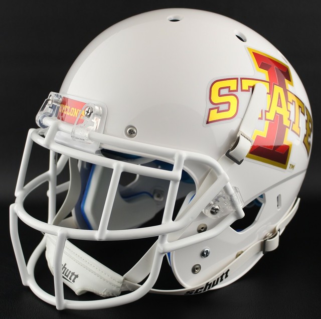 *CUSTOM* IOWA STATE CYCLONES NCAA Schutt XP GAMEDAY Replica Football