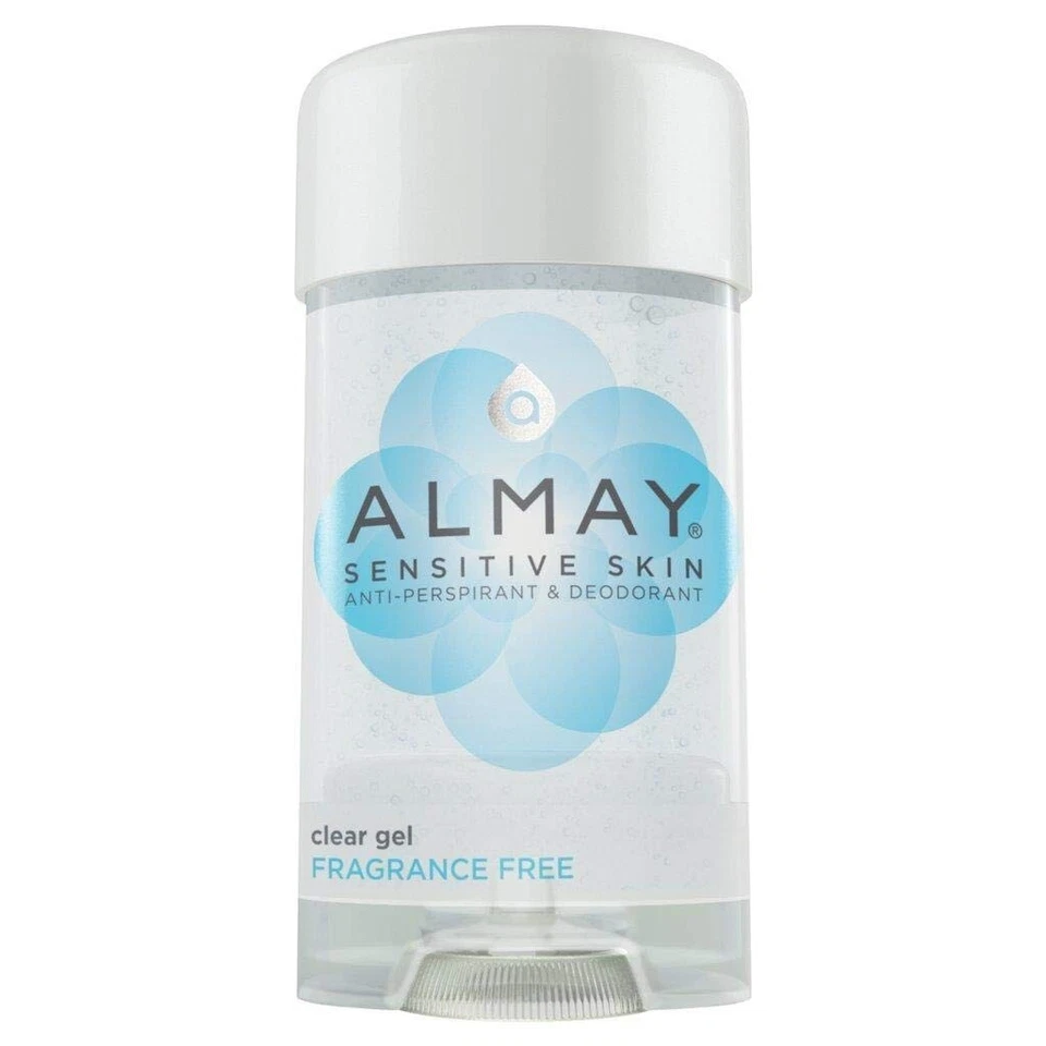 Almay Desodorante Gel Transparente Hipoalergénico Sin Fragancia 2.25 OZ Foto 2 de 4