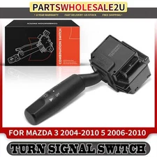New Turn Signal Switch for Mazda 3 04-10 5 06-10 w/o Fog Lights & Auto Headlight