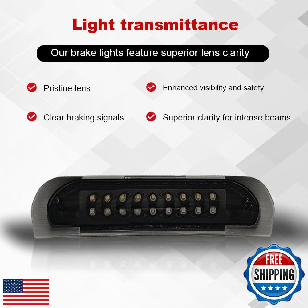 DimFlux 3rd break light cargo led lamp third brake lights assembly high mount