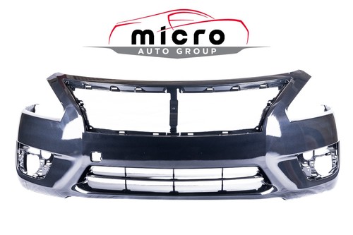 2013-2015 NISSAN ALTIMA FRONT BUMPER OEM PAINTED STORM BLUE RBD 620223TA0H