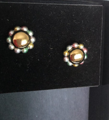 Joan Rivers NEW YORK 7 colors Interchangeable Colors clip On Earrings - 第 4/12 張圖片