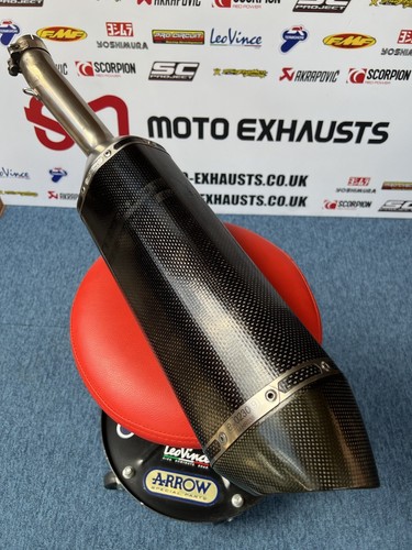 Honda CB 500 X F Akrapovic Carbon Slip-on Exhaust Silencer 2013 - 2016 - Picture 11 of 24