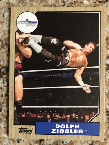 2017 Topps Heritage WWE Base Cards Pick from List Complete Set Buy 2 Get 3 Free - Picture 45 of 95