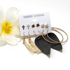 Earrings Set for Women Girls 6 Pairs