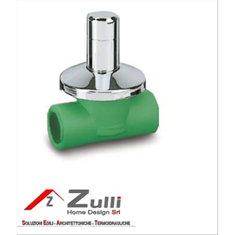 RUBINETTO AQUATHERM CORTO 20 C/CAPPUCCIO CHIUSO 44MM