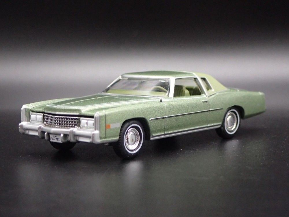 1975 75 CADDY CADILLAC ELDORADO 1:64 SCALE COLLECTIBLE DIORAMA DIECAST MODEL CAR