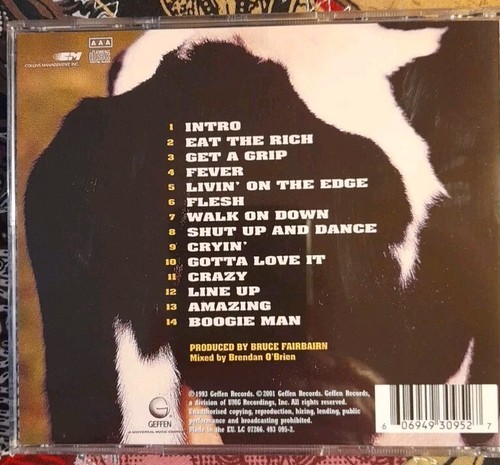 Aerosmith CD, Get a grip, neuwertig - Bild 2 von 8