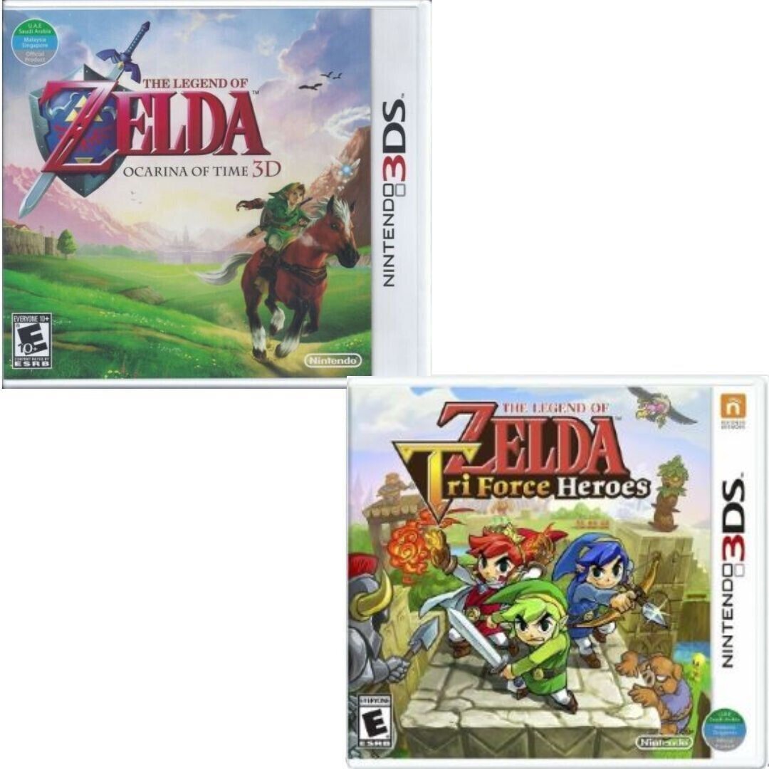 The Legend of Zelda: Ocarina of Time 3D & Tri Force Heroes