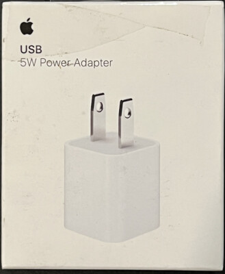Apple Lightning 5-Watt USB Cable 1m Power Adapter