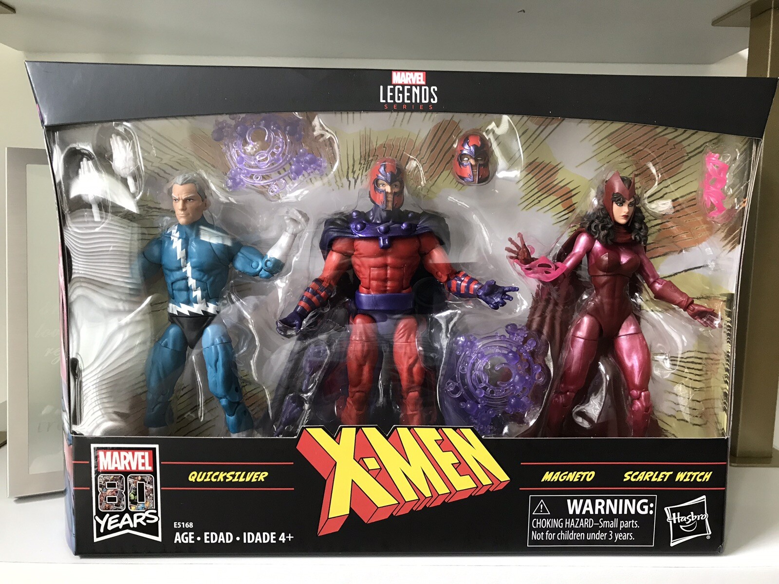 marvel legends magneto quicksilver scarlet witch