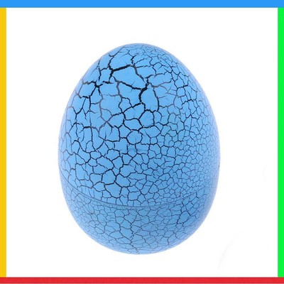 Electronic Virtual Pets Machine Cracks Grow Egg Tumbler Baby Toy(Blue)