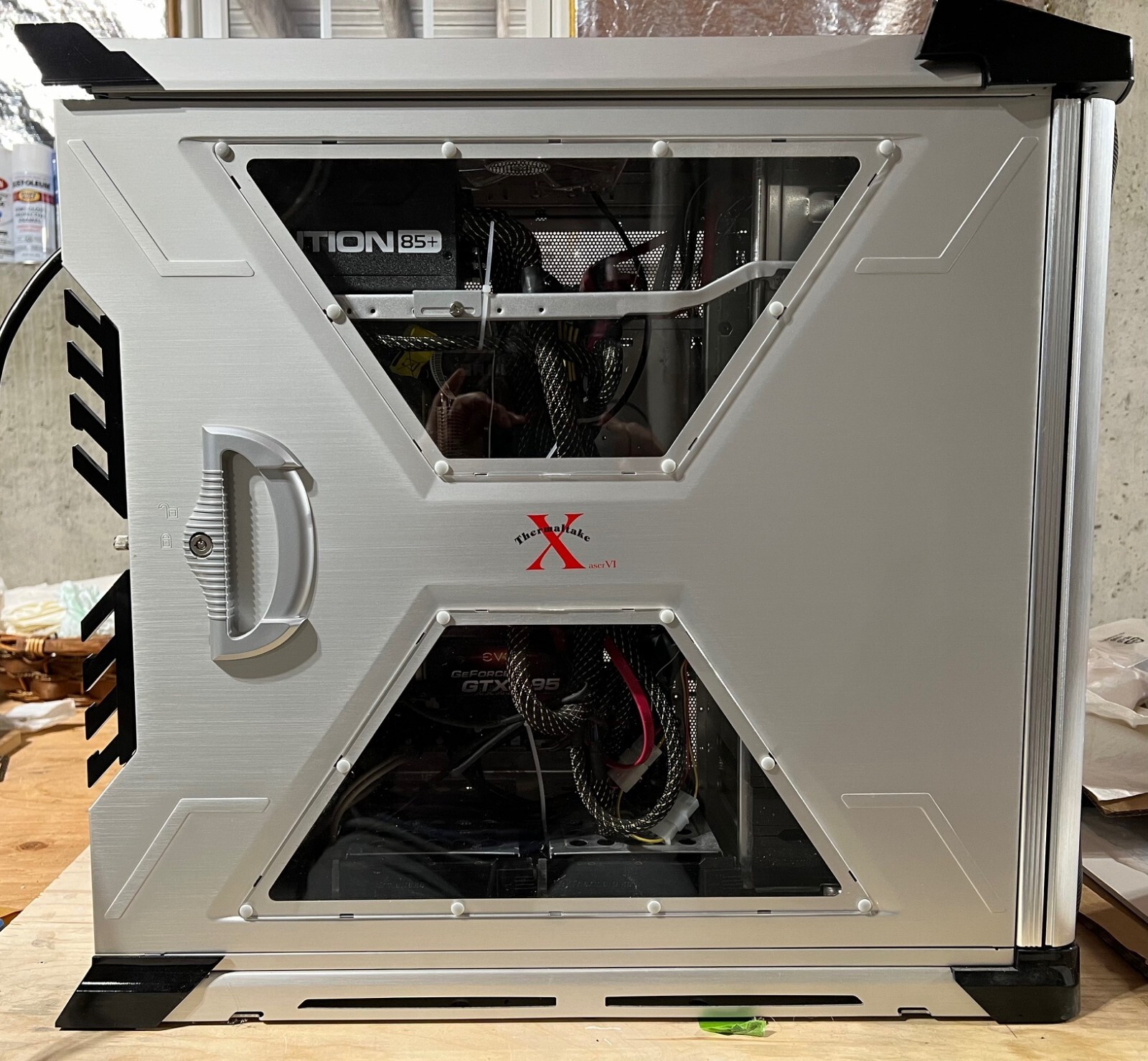 Vintage Thermaltake xaser VI case that includes components eBay